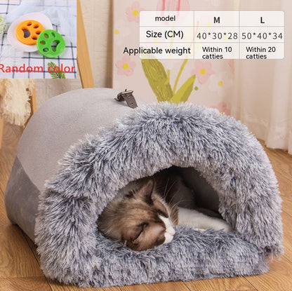 New Splice Portable Pet Nest Autumn And Winter Warm Dog & Cat