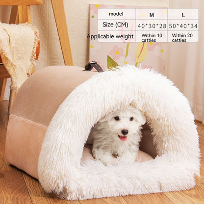 New Splice Portable Pet Nest Autumn And Winter Warm Dog & Cat