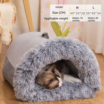 New Splice Portable Pet Nest Autumn And Winter Warm Dog & Cat